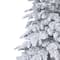 7ft. Pre-Lit Holland Snow Fir Artificial Christmas Tree, Soft White T5 LED Lights